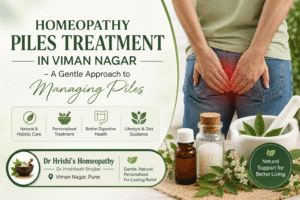 Homeopathy piles treatment in Viman Nagar at Dr Hrishi's Homeopathy